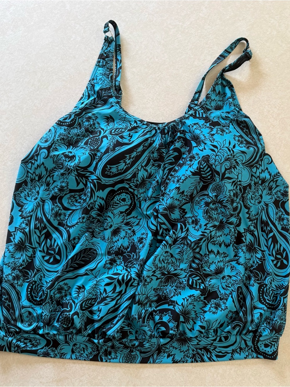 Women’s Plus Floral Tankini Swim Bundle Sz 24 - Picture 3 of 4